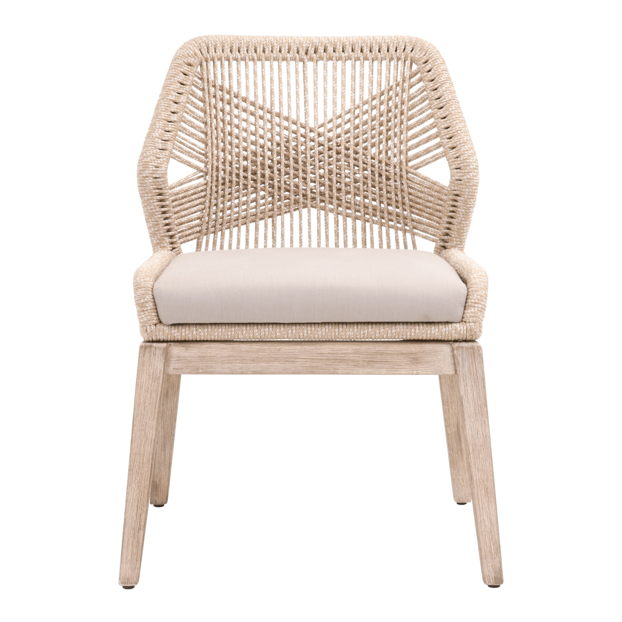 Woven dining 2024 chair set